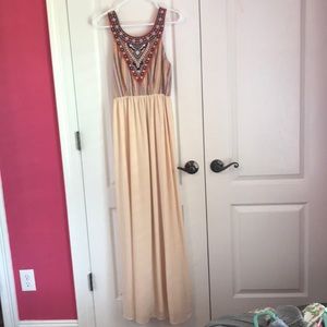 Patterned Long Dress